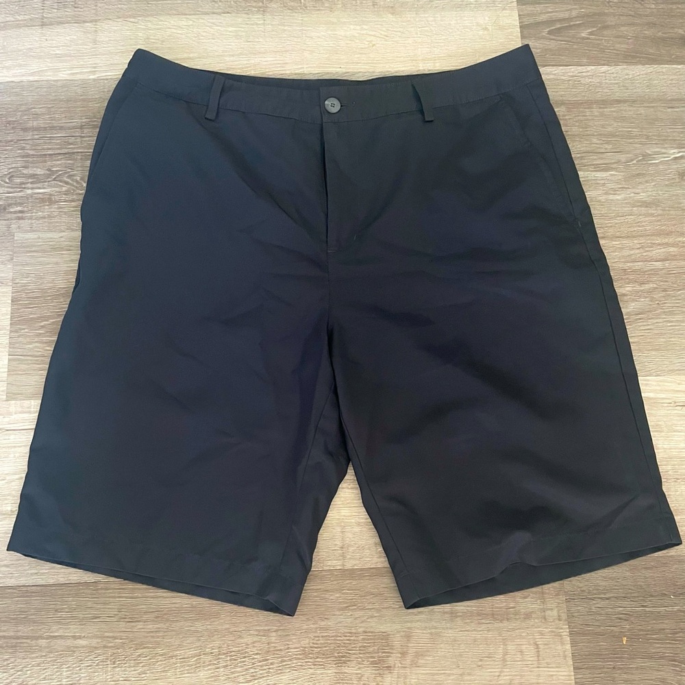Adidas ClimaLite Black Golf Shorts. Size 34 waist